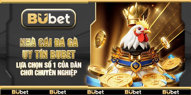 Nhà cái đá gà uy tín Bubet – Lựa chọn số 1 của dân chơi chuyên nghiệp