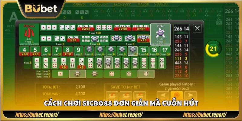 Hướng dẫn chơi Sicbo88 dễ hiểu và hấp dẫn