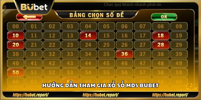 Hướng dẫn đặt cược và nhận thưởng khi chơi xổ số siêu tốc MD5